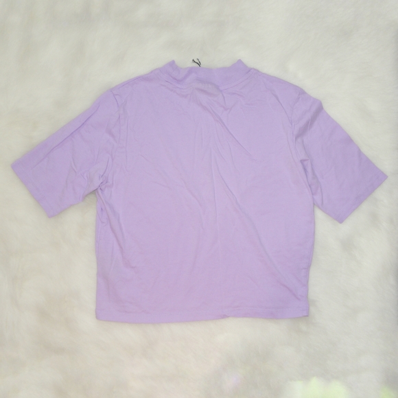 Lazy Oaf Bad Breath Purple T-shirt - Picture 2 of 4